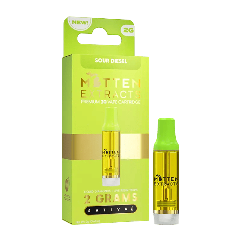 Mitten Extracts - 2g Cart - Sour Diesel (S)