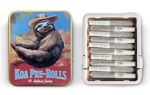 Koa Cannabis Co. products available at LAXCC dispensary in Los Angeles near LAX Airport