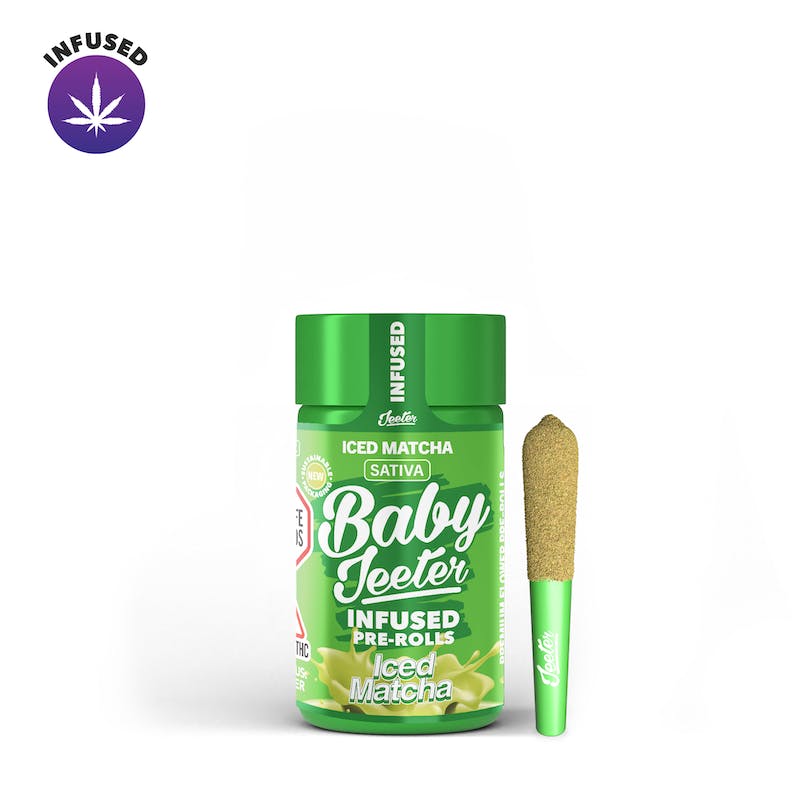 Product Jeeter - Iced Matcha Infused Baby Jeeter 0.5g 5pk (2.5g)