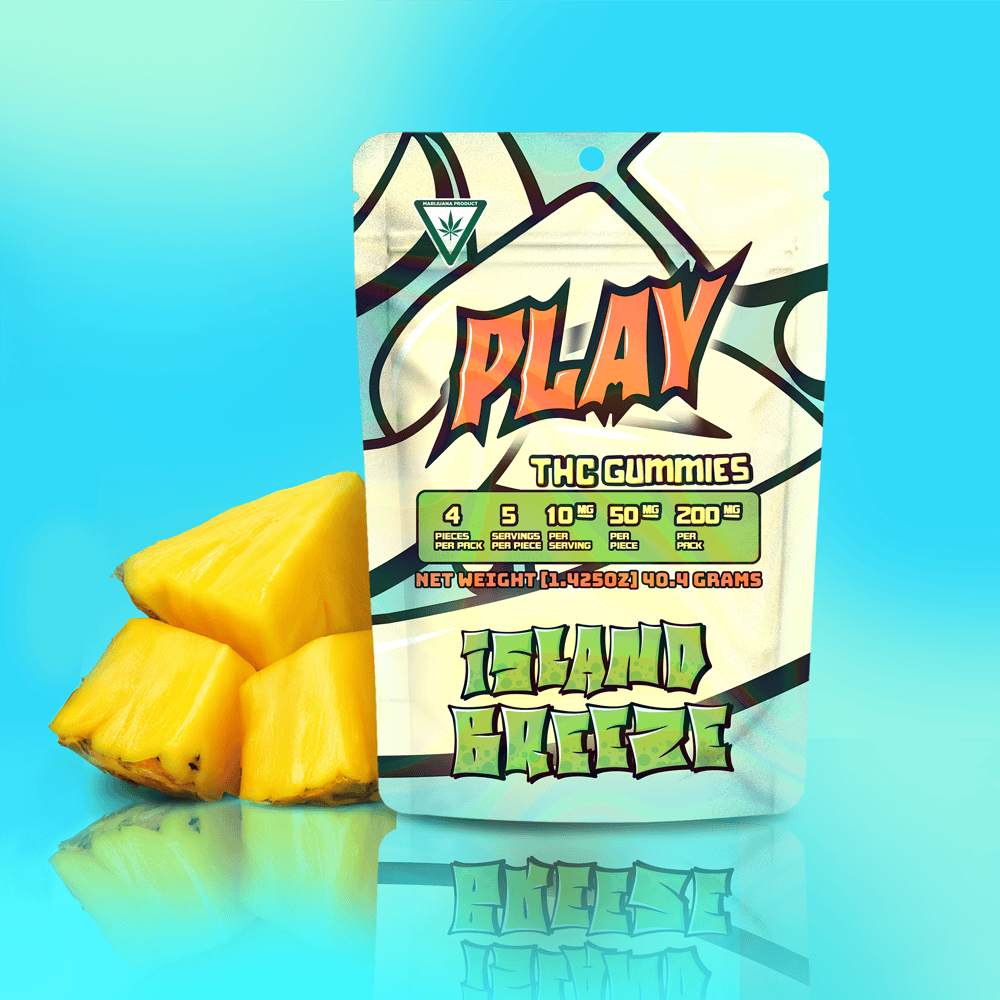 Product: Play | Island Breeze | 200mg | Gummies