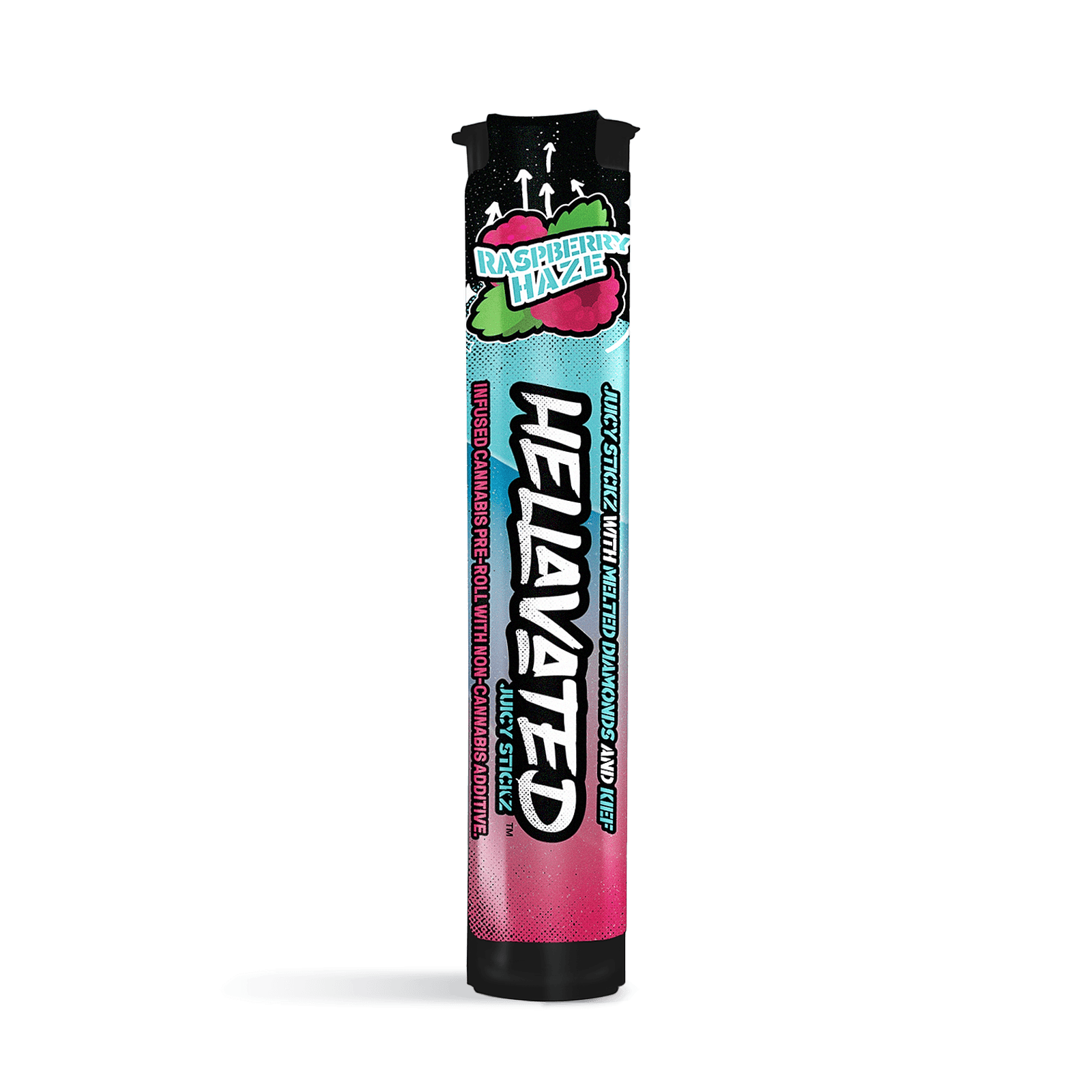 Raspberry Haze Juicy Stickz Infused Pre-Roll | 0.75g