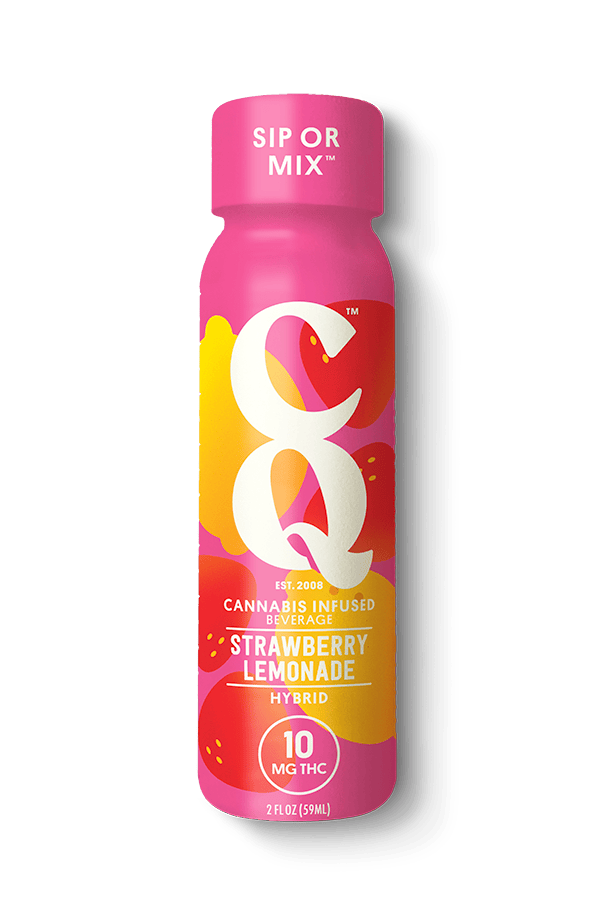 CQ - 2oz Live Resin Syrup - 200mg - Strawberry Lemonade - Hybrid
