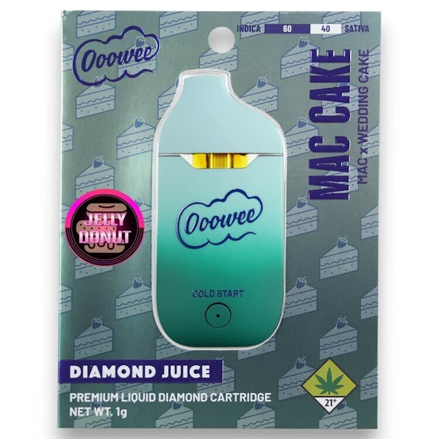 Ooowee - 1G L.D Disposable - Fruit Punch - Mac Cake - 1g