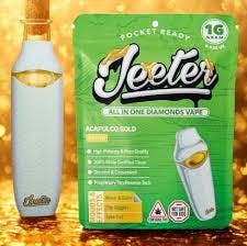 Jeeter | AIO Diamond Vape | Acapulco Gold | 1g | The Phinest Buds