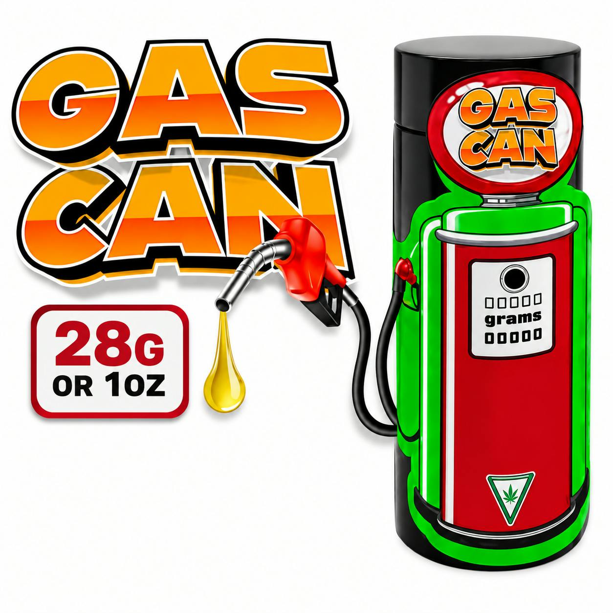 Gas Can - 28g Jar - Collins Ave.