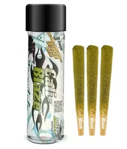 Cali-Blaze | Baja Blaze | 3G (3x1G) Tarantula Infused Pre-Rolls Multipack