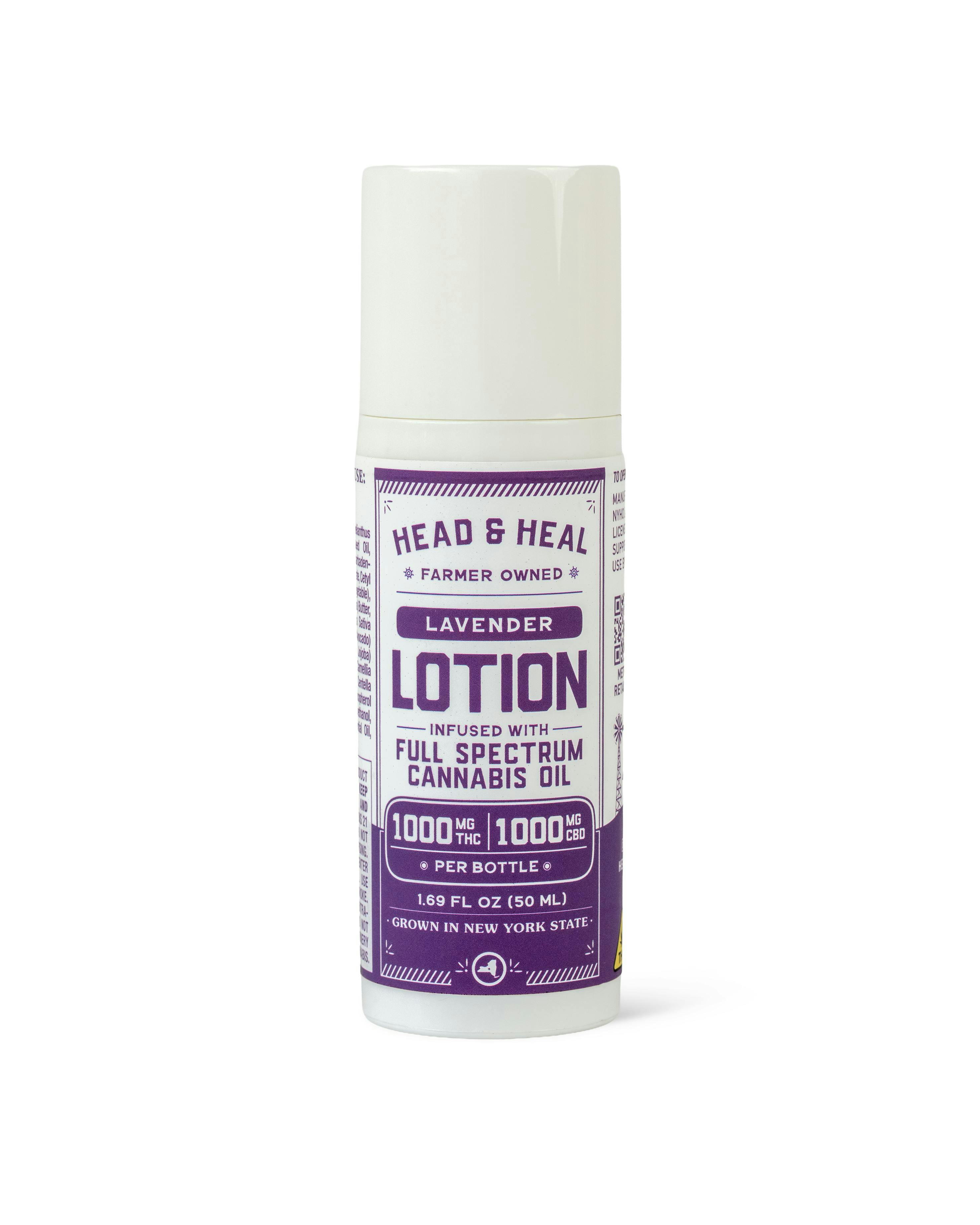 Lavender Scented THC/CBD Lotion 50ml