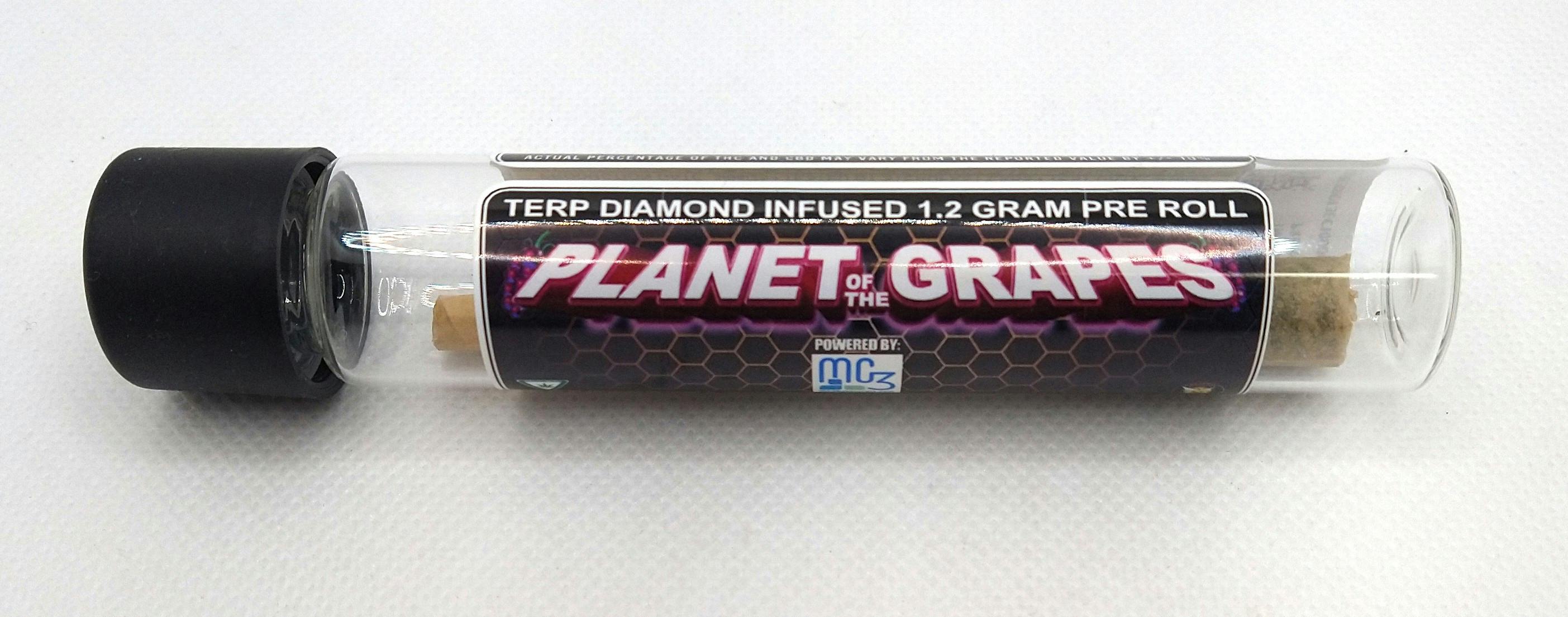 Product: Canna Bee | Planet of Grapes | Infused Pre-roll Indica