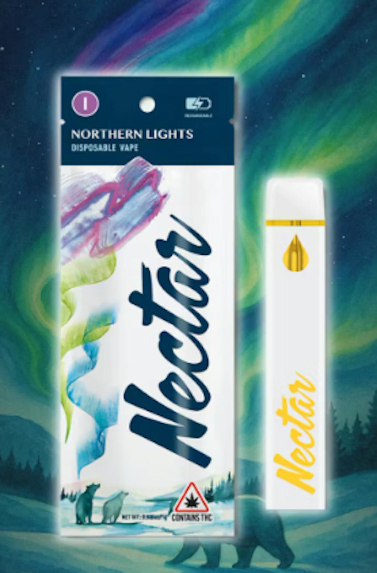 Photo of Northern Lights 1g Disposable Nectar