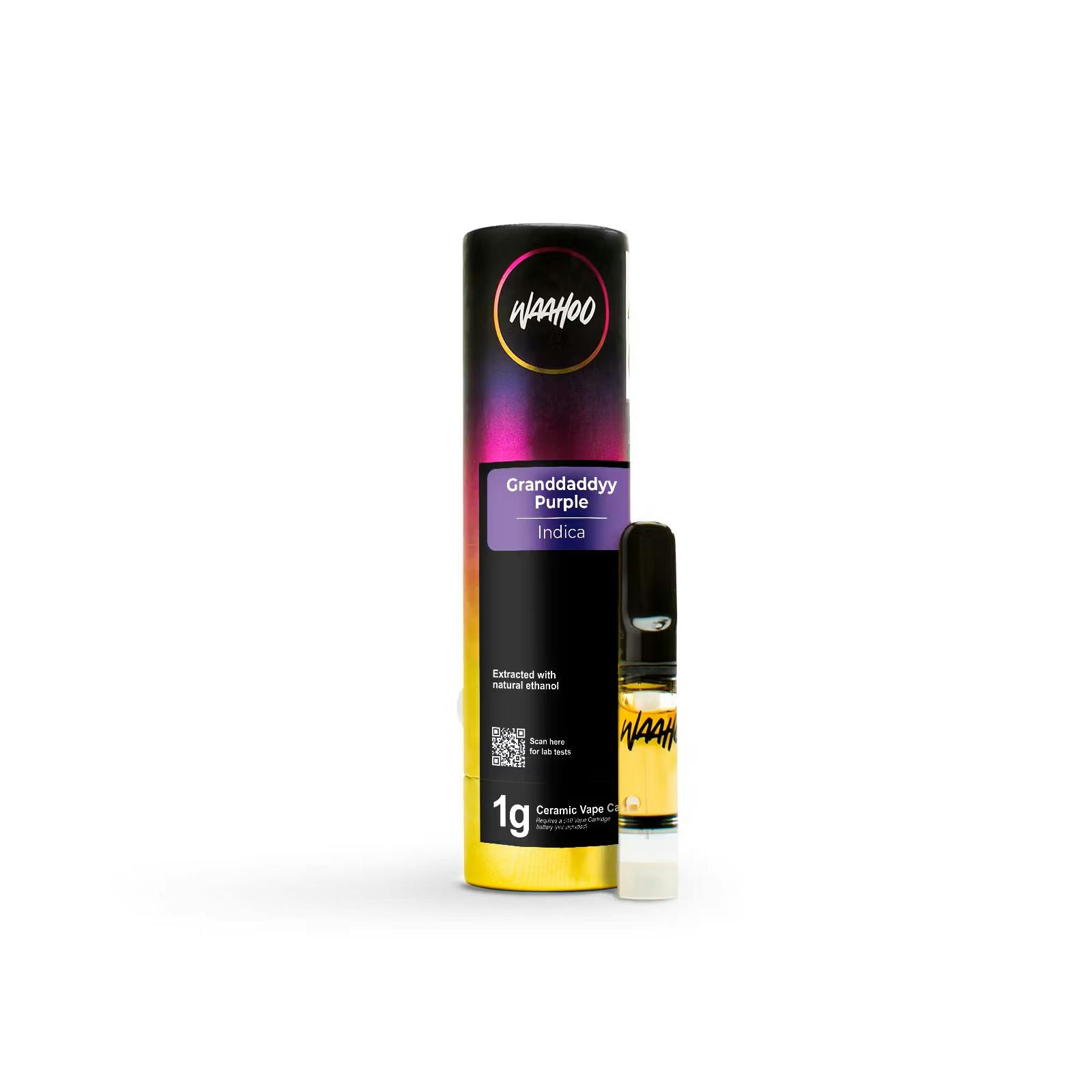 WaaHoo | Granddaddy Purple | Vape Cart