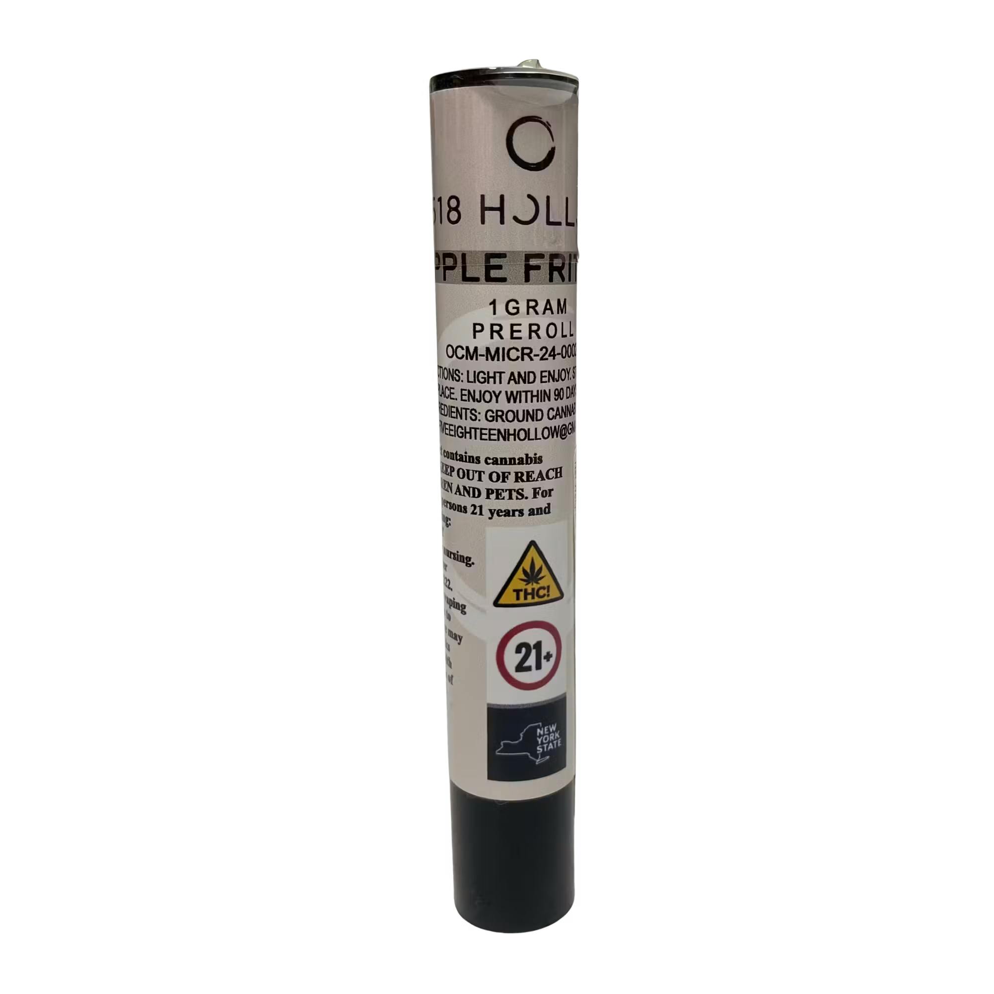 518 Hollow · Prerolls Apple Fritter (H)
