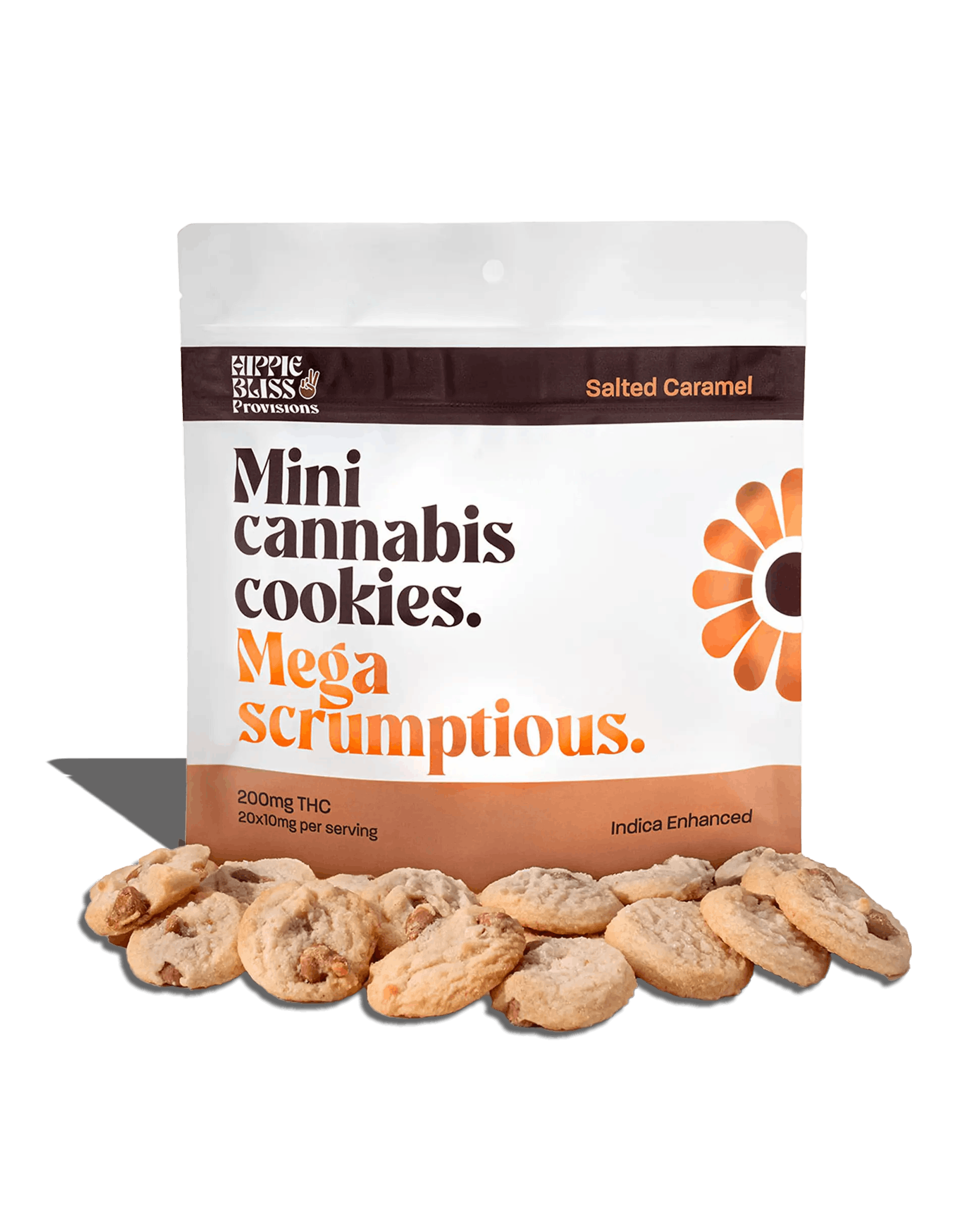 Product: Hippie Bliss | Cookies - 200mg - Salted Caramel