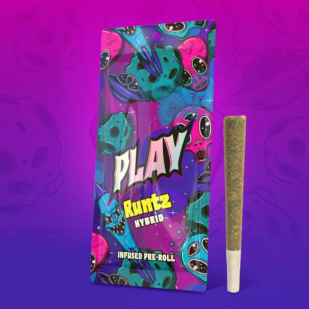 PLAY - 1.2g Infused Preroll - Runtz