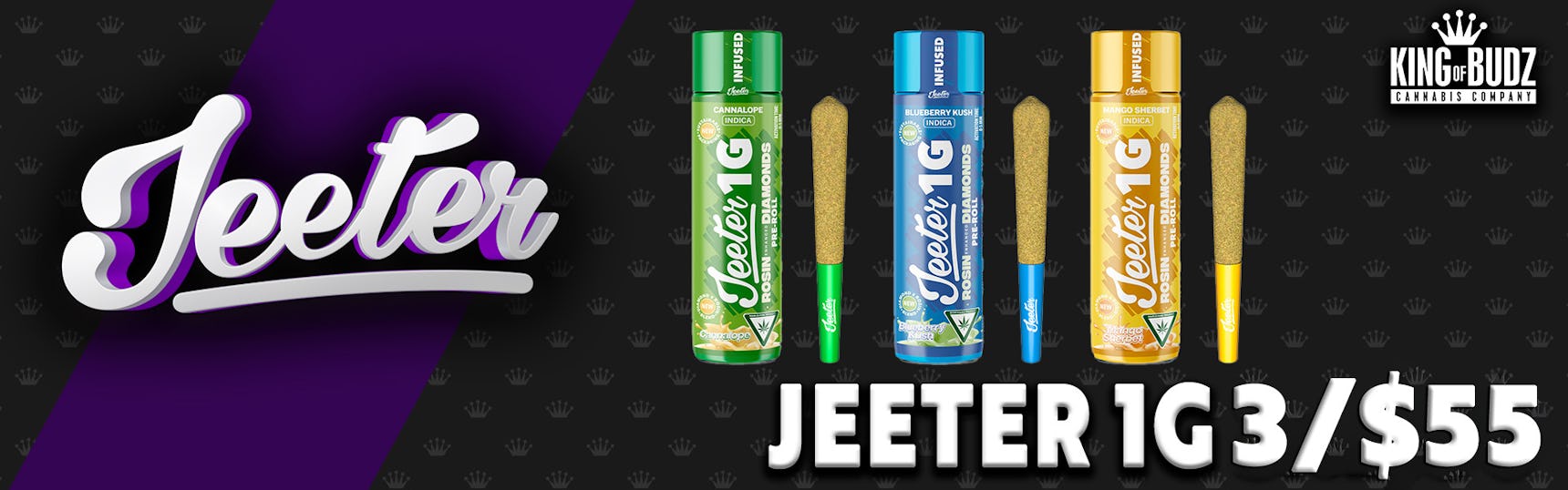 DET - Jeeter 1g 3/$55