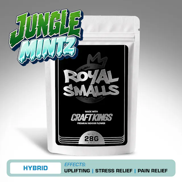 Craft Kings Royal Smalls Jungle Mintz 28g (hybrid, small buds)