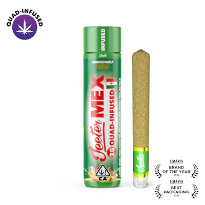 Jeeter World Cup - 2g Quad Infused Preroll - Mangonada (Limited Edition) - PRE_ROLLS by Jeeter at King of Budz