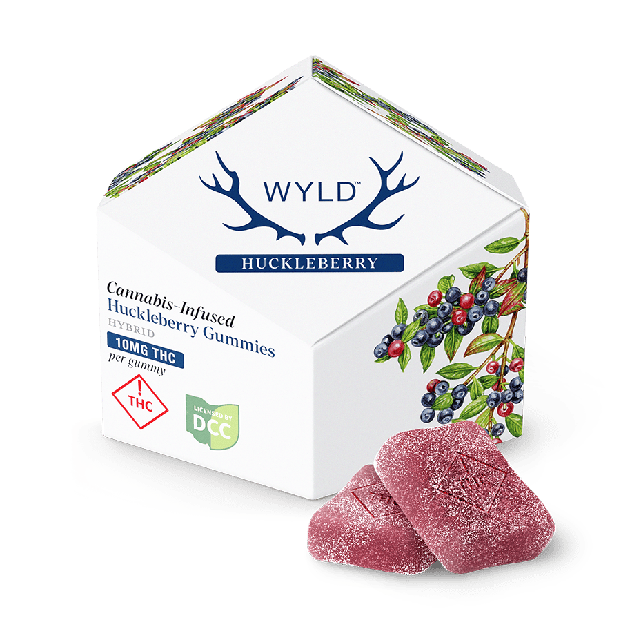 Huckleberry Hybrid Enhanced Gummies