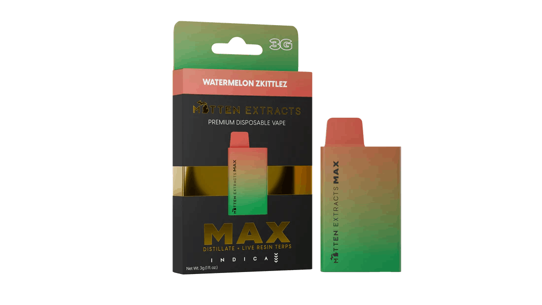 MITTEN EXTRACTS | WATERMELON Z | PLUS DISPOSABLE MAX INDICA