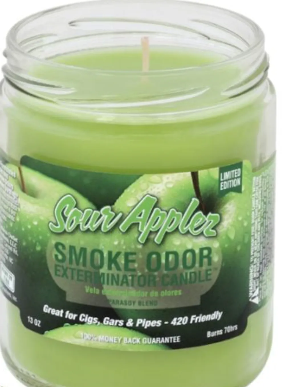 Product Smoke Odor Eliminating Candle 13oz SOUR APPLEZ