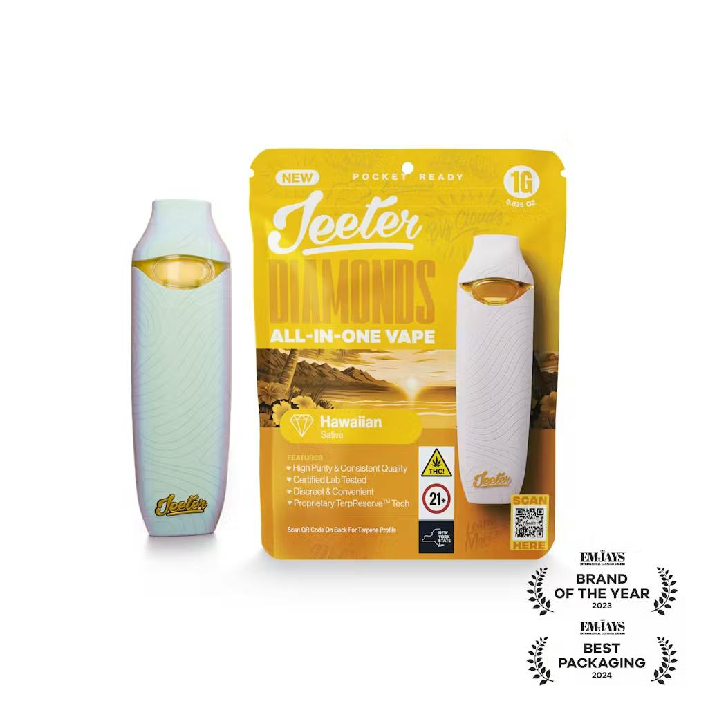 Jeeter - 1g Diamond Disposable - Hawaiian