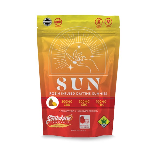 Highly satisfying sativa rosin with all natural flavors and a CBG + CBD blend, for those who stay highly active! 30MG CBD, 20MG CBG, 10MG THC per serving. 10 servings total. DOH Medically compliant.