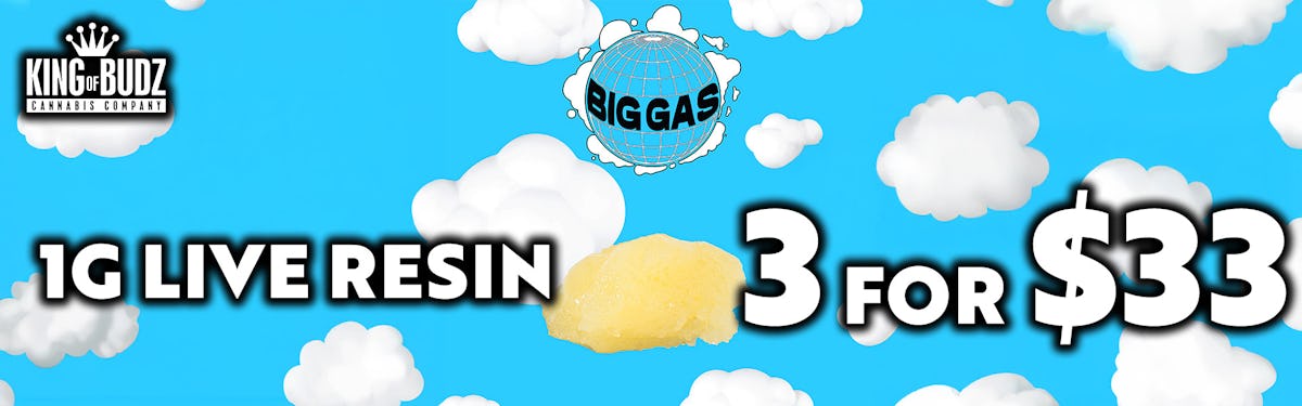 3 for $33 Big Gas 1g Live Resin