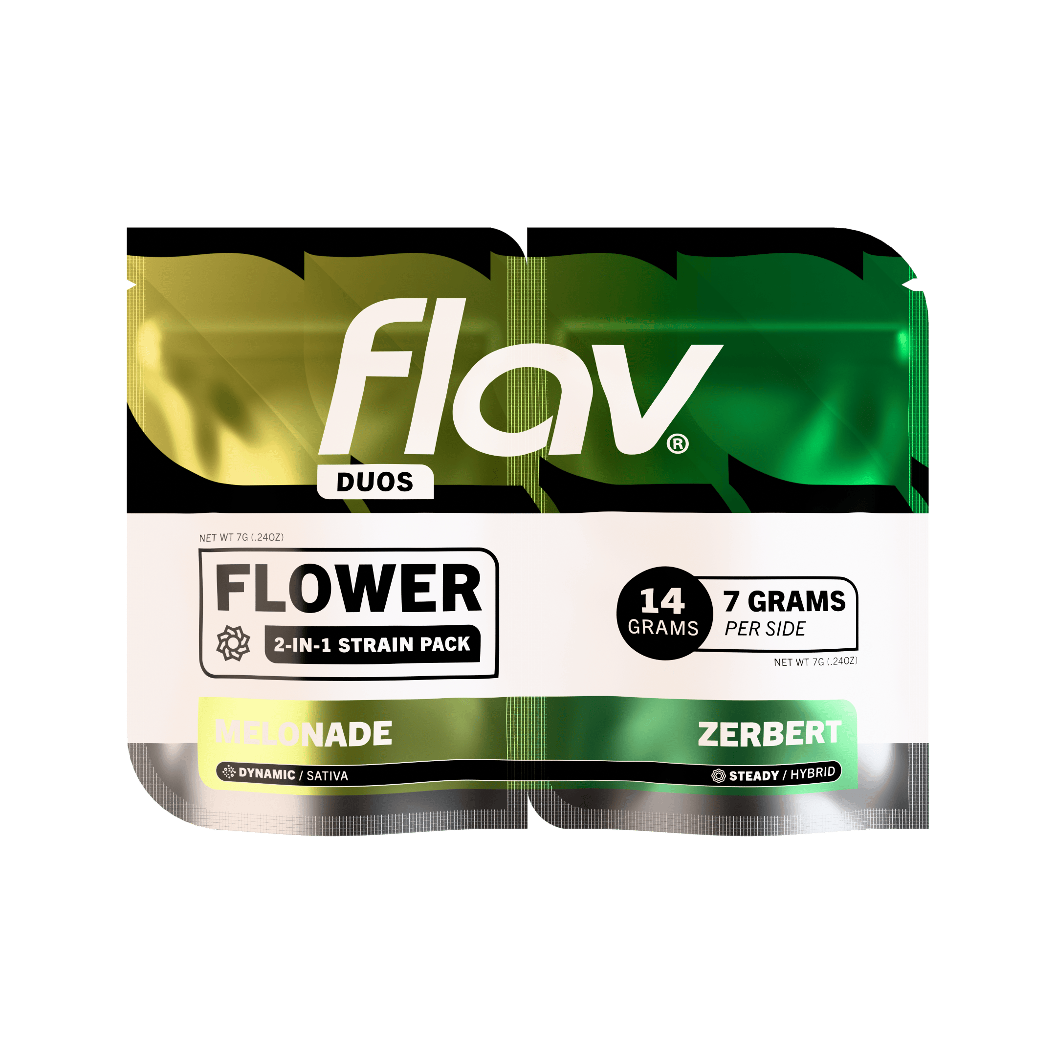 Flav Duo Flower - - Melonade (S) x Zerbert (H)