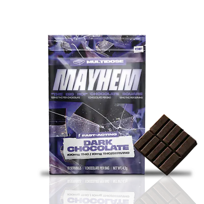 邦楽 SUGAR THE PILL / MAYHEM Mayhem Dark Chocolate Big Boi 100mg | Sacred Bloom
