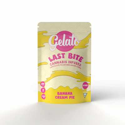 Gelato - 200mg Infused Sugar Cones - Banana Cream Pie - EDIBLES by Gelato at King of Budz