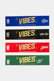 VIBES | King Size Slim Rice Papers