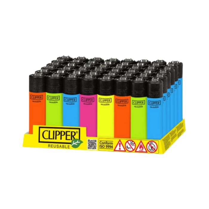 Clipper - lighters - classic large - fluorescent