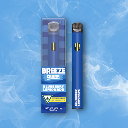 Bursting Blueberry Lemonade - Classic 1g PLUS Disposable Device — BREEZE Canna