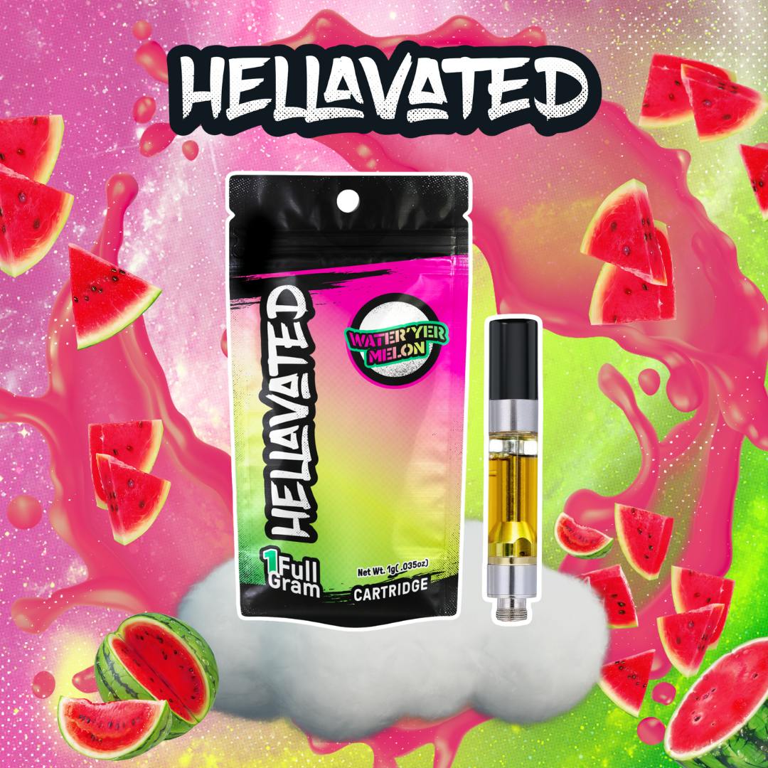 Water'yer Melon Distillate Cartridge | 1g