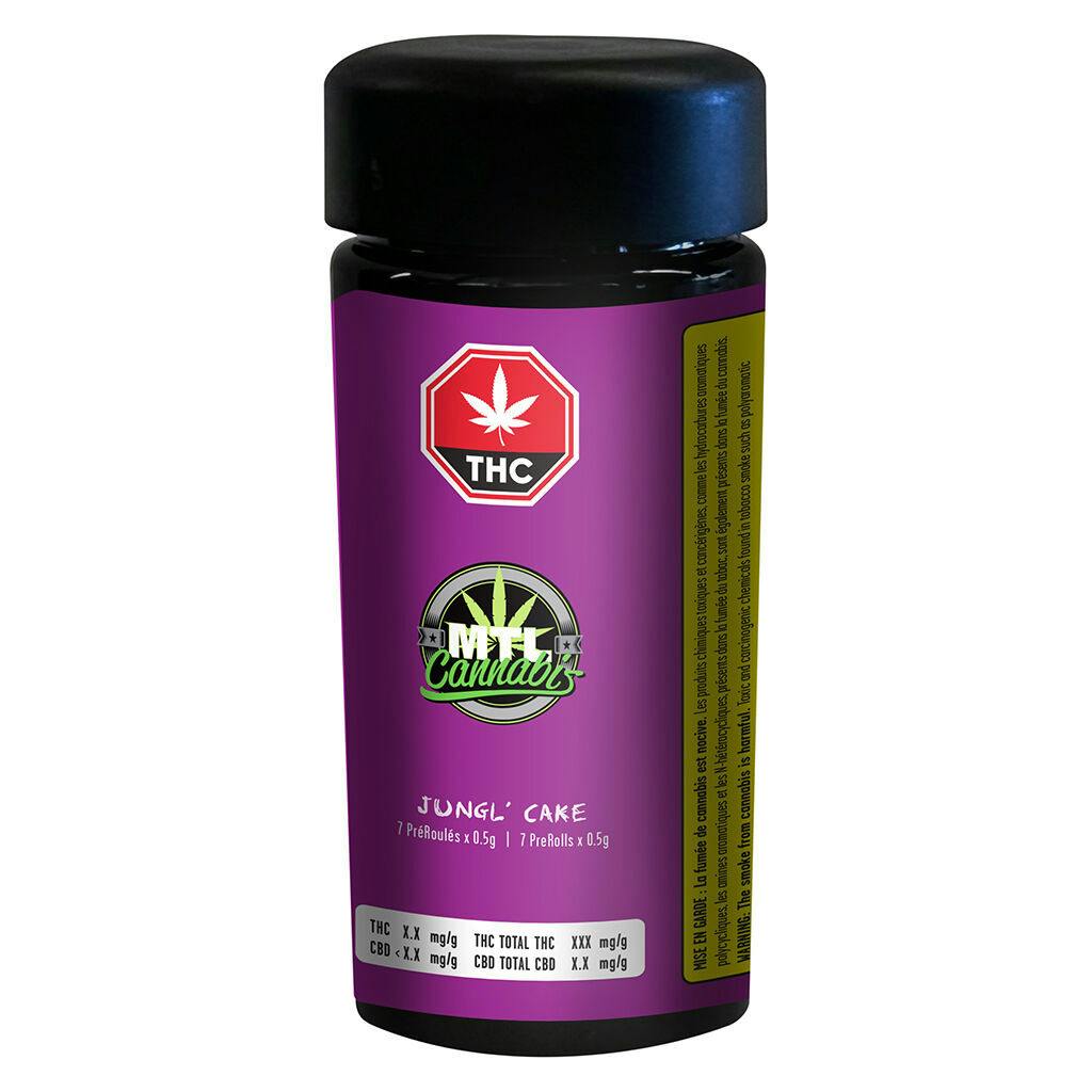 Mtl cannabis - jungl' cake prjs - 7x0. 5g-0