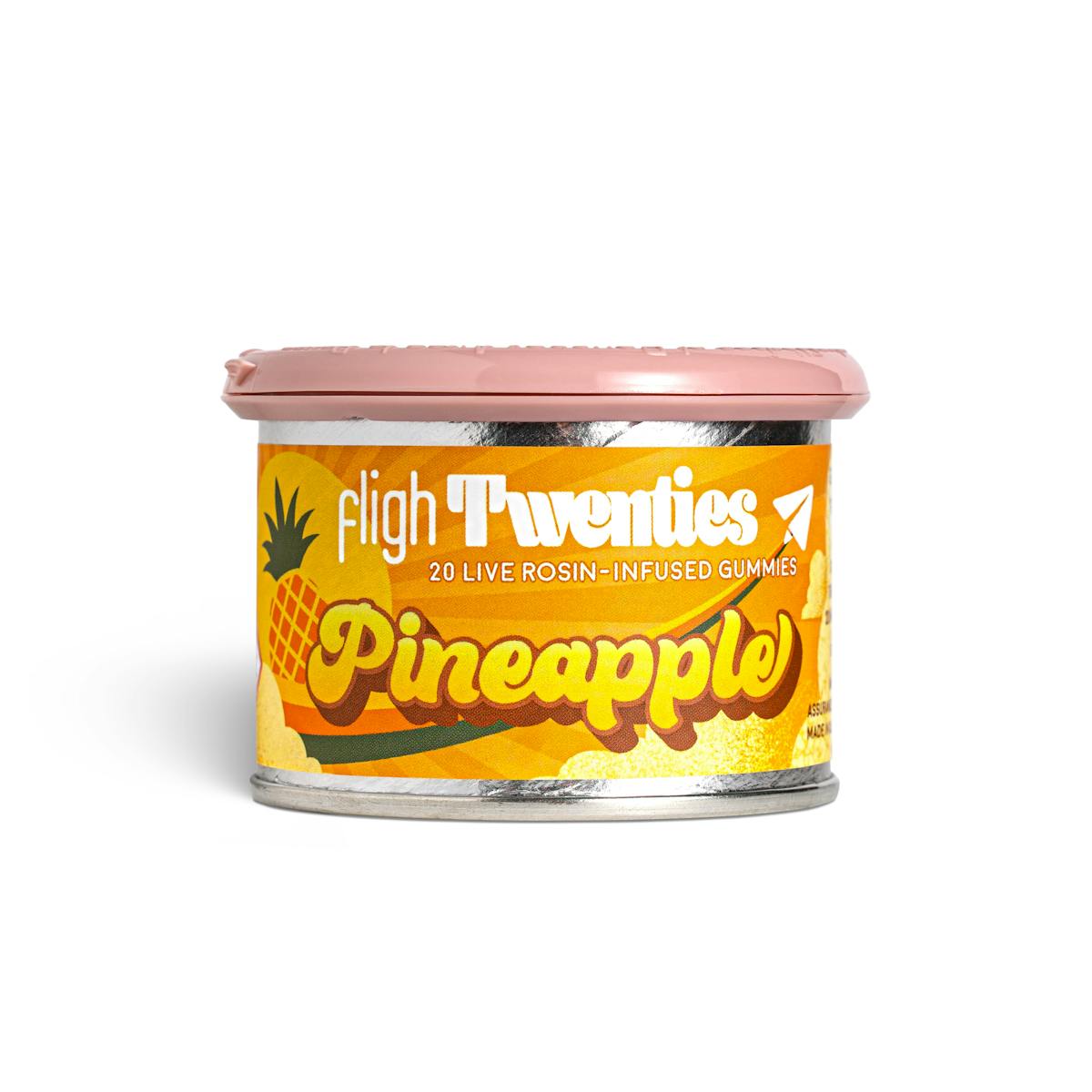 Photo of Pineapple Rosin Gummy 20 Pack – 100mg