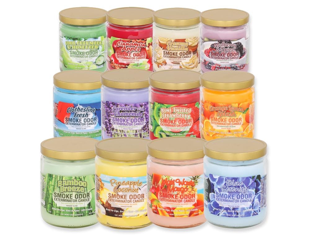 Product Smoke Odor Eliminating Candle 13oz (Assorted Scents)