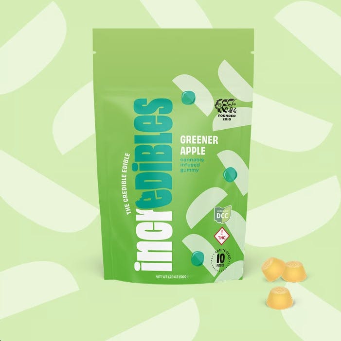 Incredibles | Greener Apple | 100mg | 10ct