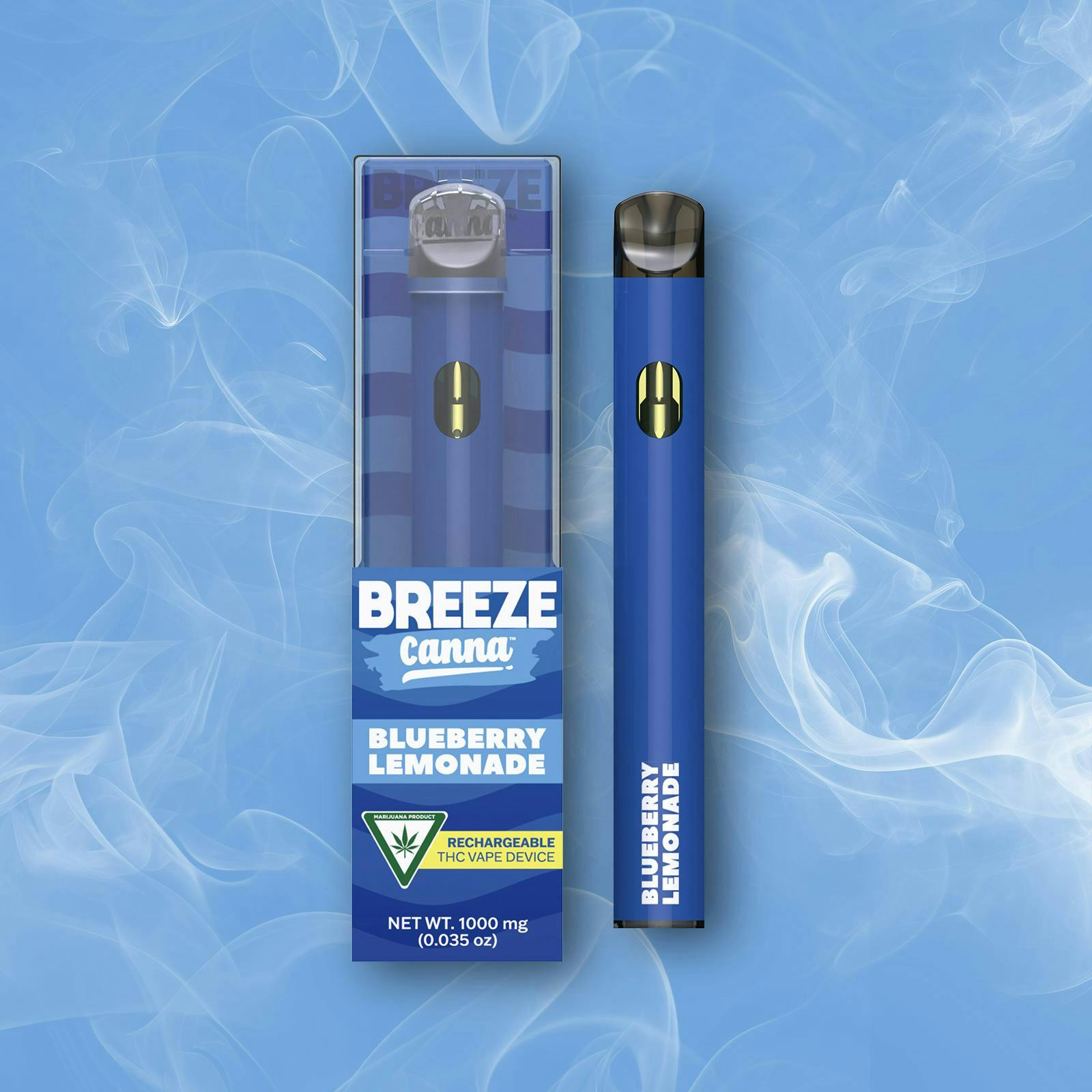 Breeze - 1g Disposable - Bursting Blueberry Lemonade