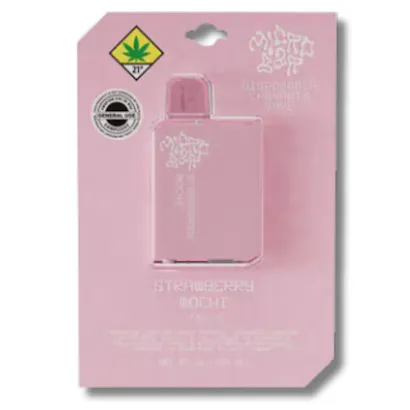Strawberry Mochi Flavored Distillate Disposable Vape (Micro Bar) | Kush 21