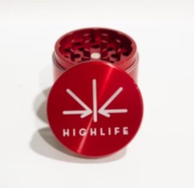 HighLife Grinder - Red | Highlife Steeles