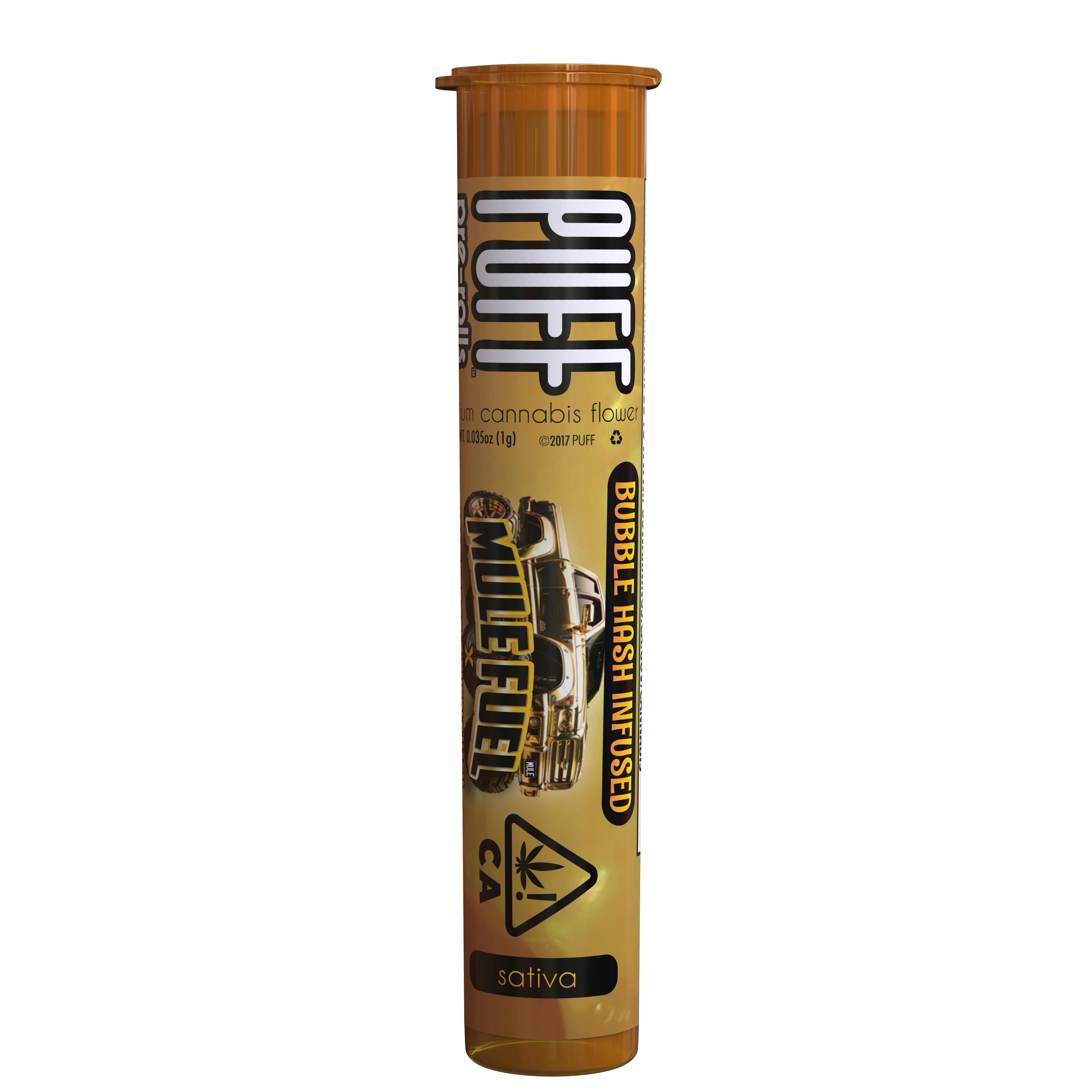 Photo of Mule Fuel x Acapulco Gold – Bubble Hash Infused pre-roll – Sativa [1g]