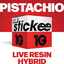 STICKEE | Pistachio| 1G | Live Resin Concentrate