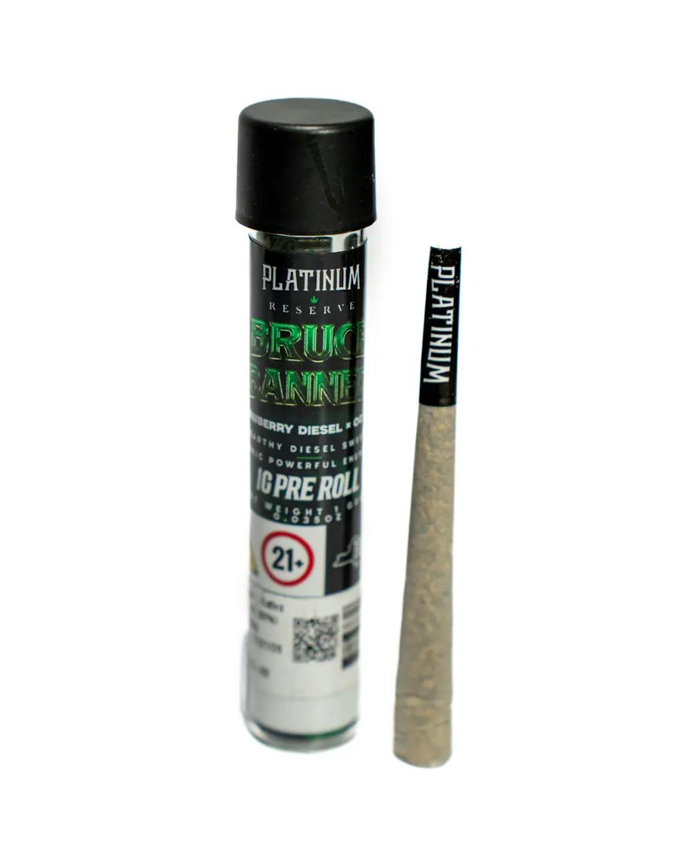 Product Preroll | Bruce Banner (S) Platinum Reserve