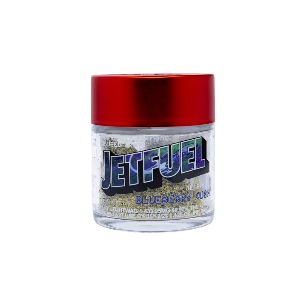 Jetpacks | Blueberry Kush | Infused Ground Flower | 3.5g