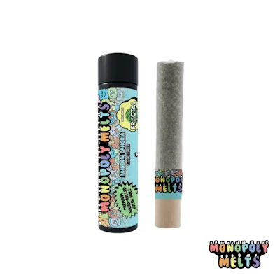 Monopoly Melts x GT x Fractal - 2g Hash Rosin Infused Donut - Rainbow Zangria x Rainbow Belts - PRE_ROLLS by Monopoly Melts at King of Budz