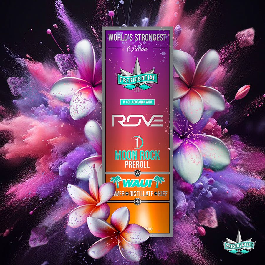 Presidential x Rove Waui 1g Moonrock Infused Pre-Roll