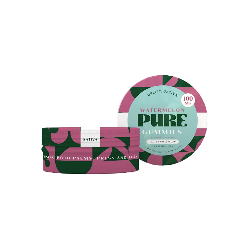 Pure Edibles: Watermelon Gummies (S) 100mg