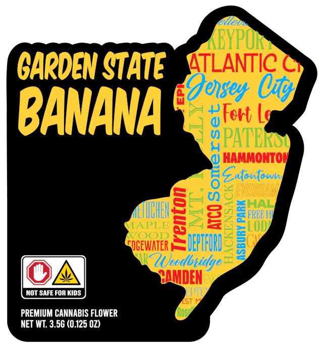 Garden State Banana Flower Banana Runtz 3.5g (hybrid)