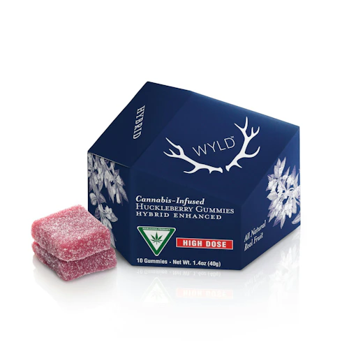 WYLD - 200mg Gummies - Huckleberry