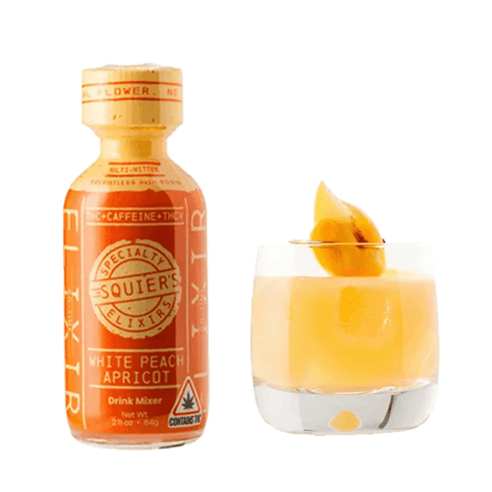 Product White Peach Apricot Go-Time | Hash Rosin Elixir 2oz